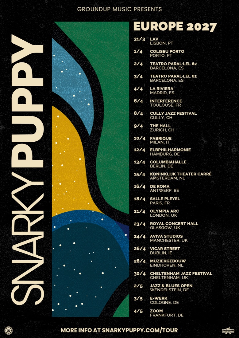 Snarky Puppy Europe 2027 tour dates