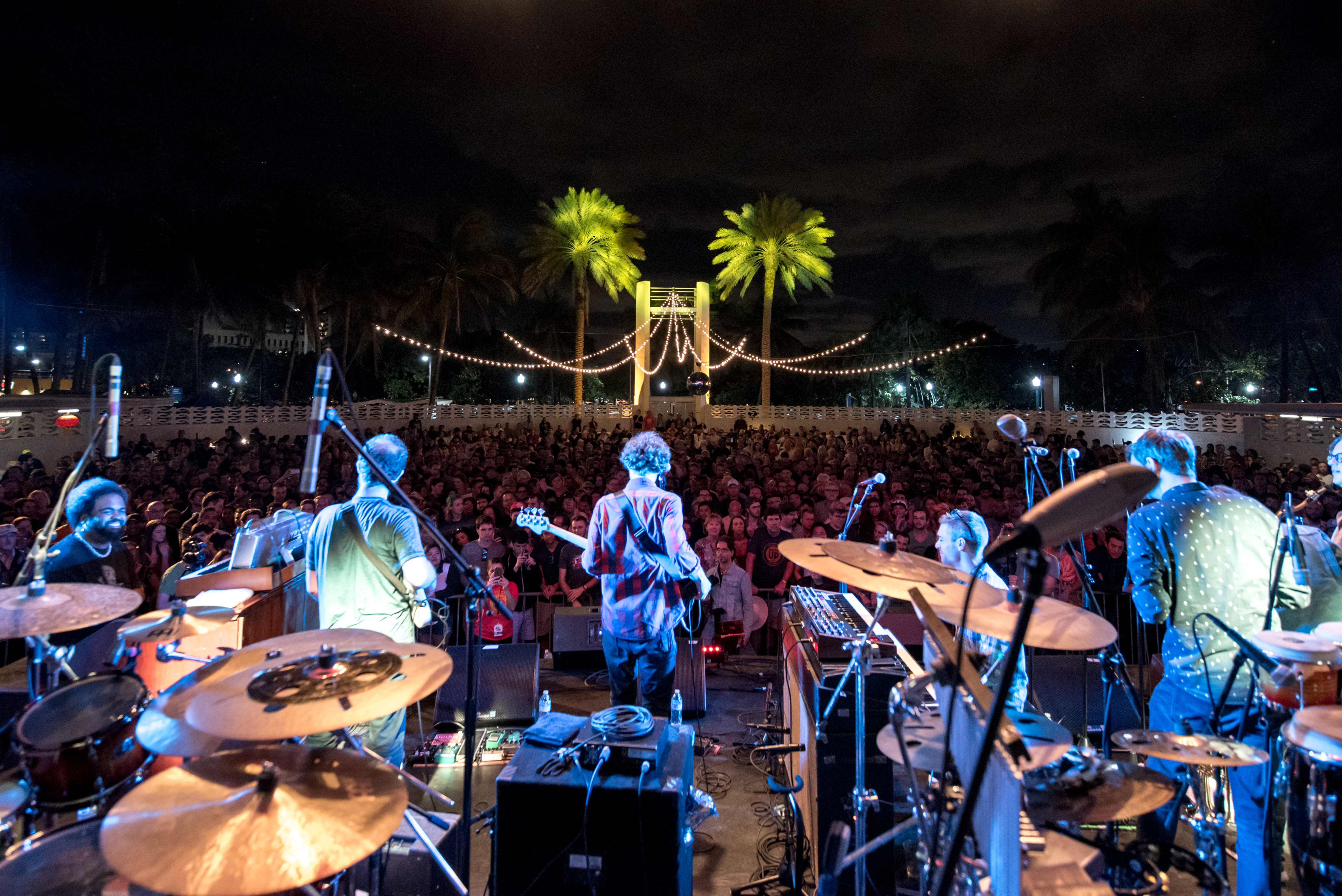 Snarky Puppy playing at GroundUP Music Festival 2018 in Miami, FL